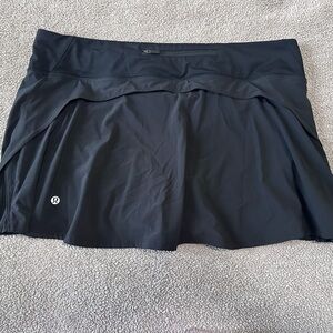Lululemon Black Athletic Skirt